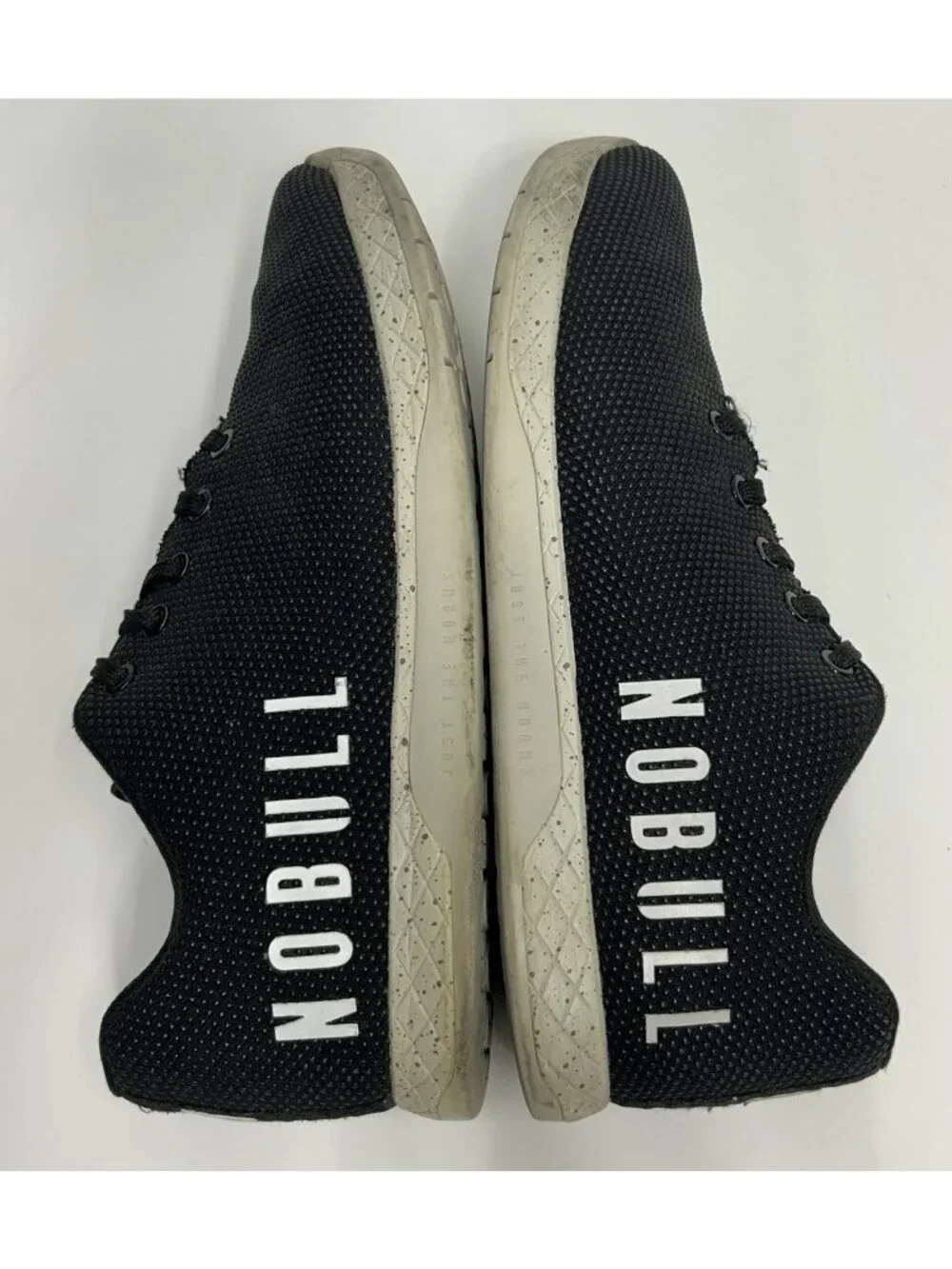 NOBULL SuperFabric Outwork Trainers Shoes Mens 10.5/Womens 12 Black Cross Train